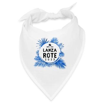 Lanzarote 2023 Bunt - Bandana - Weiß - Vorne