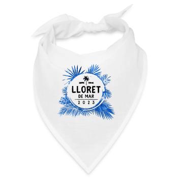 Lloret De Mar 2023 Bunt - Bandana - Weiß - Vorne
