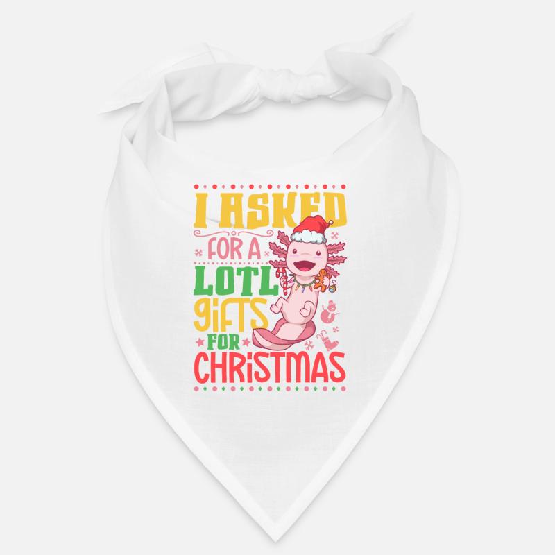 Axolotl Noël Bandana