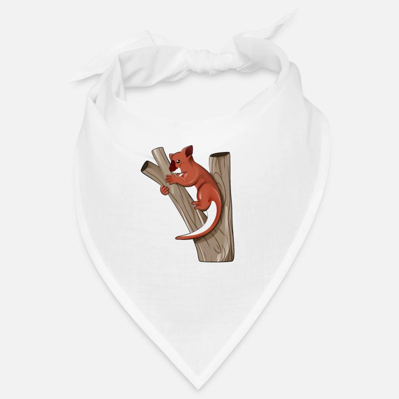 Kangourou de l’arbre de dessin animé Bandana