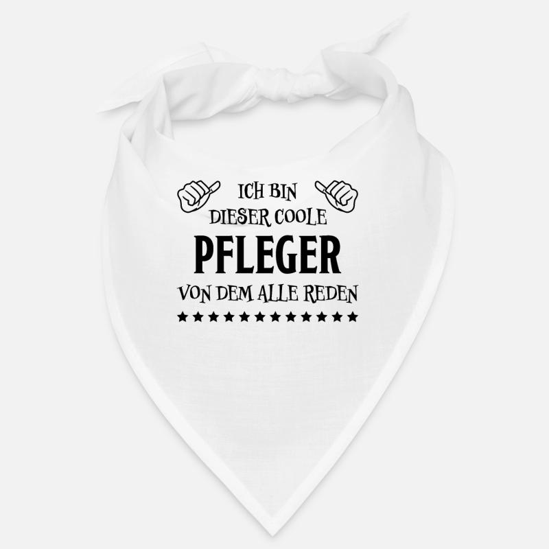 Pfleger Lustiger Spruch Altenpfleger Job Geschenk Bandana