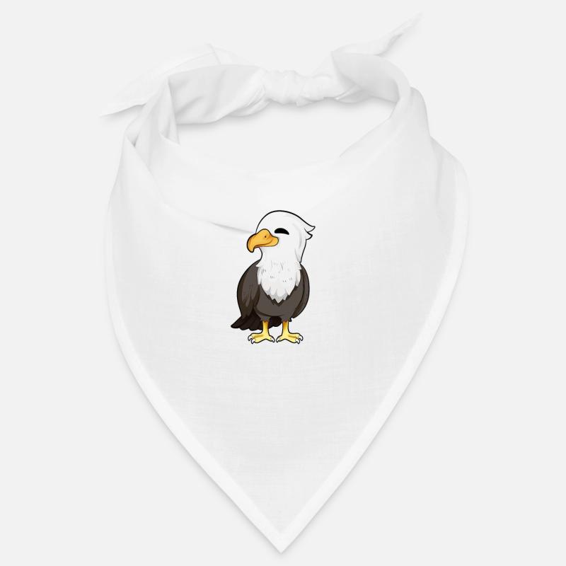 Kawaii Pygargue à queue blanche Bandana