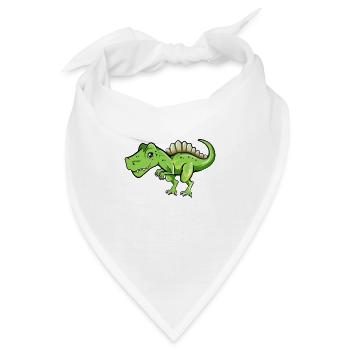 Kawaii Spinosaurus - Bandana - Weiß - Vorne