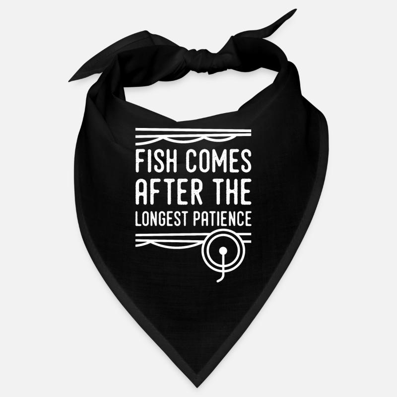 Le poisson vient après la plus longue patience 1 - Bandana