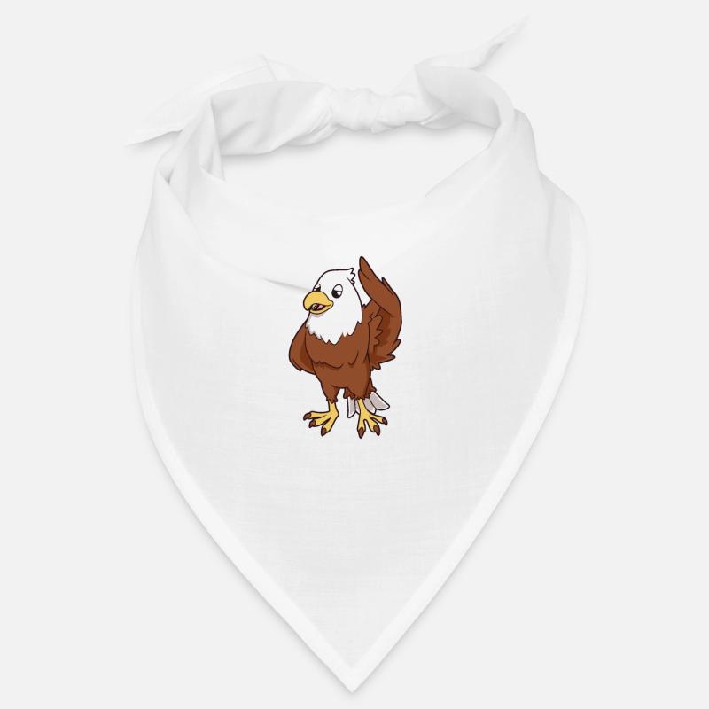 Kawaii White-tailed Eagle Bandana