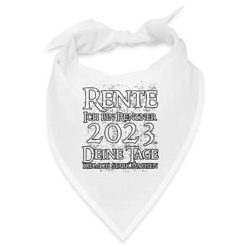 Rente - Bandana - Weiß - Vorne