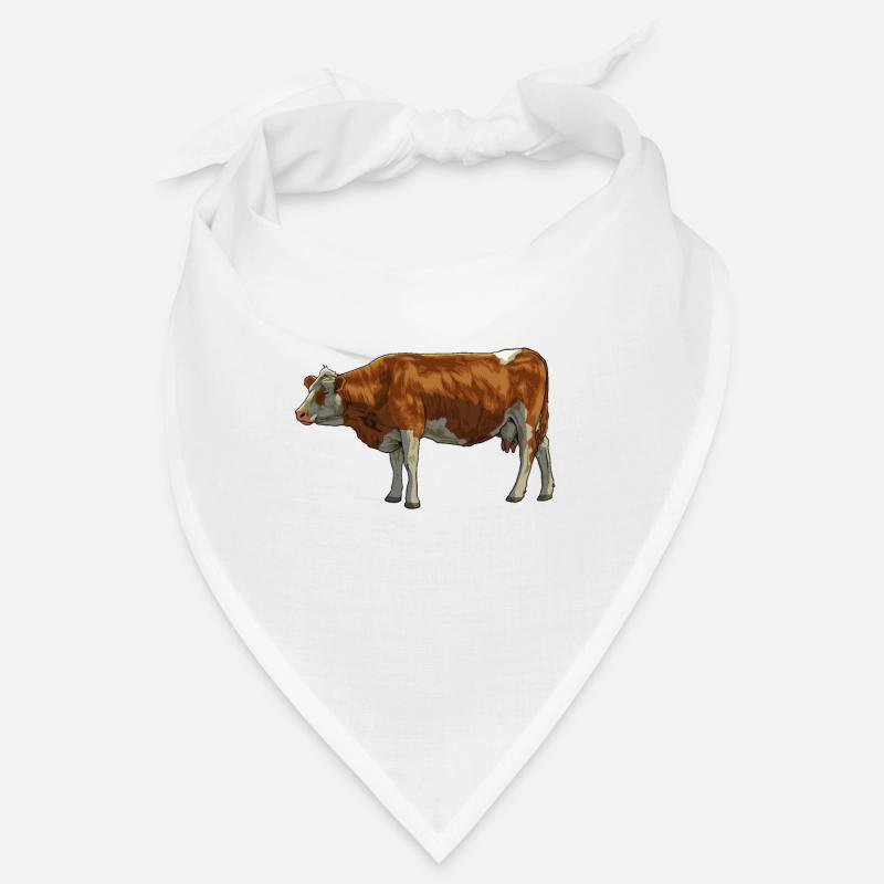 Zeichnung eines Simmental Rind Bandana