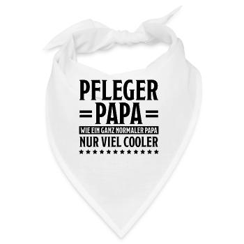 Pfleger Spruch Altenpfleger Witz Pfleger Geschenk - Bandana - Weiß - Vorne