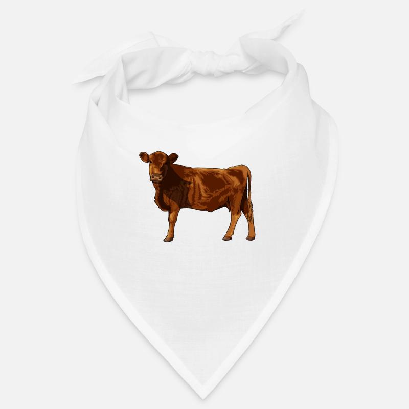 Zeichnung eines Red Angus Bandana