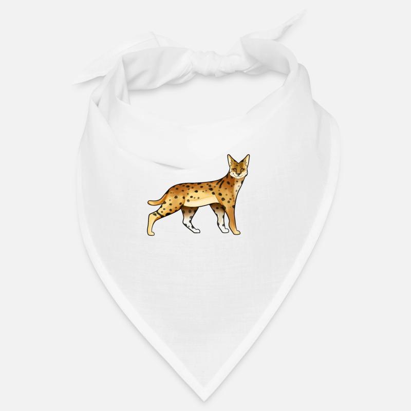Dessin d’un serval Bandana