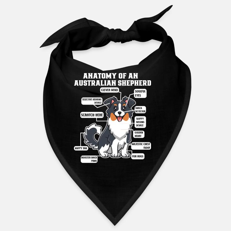 Australischer Schäferhund Aussie Dad Aussie Mom Bandana
