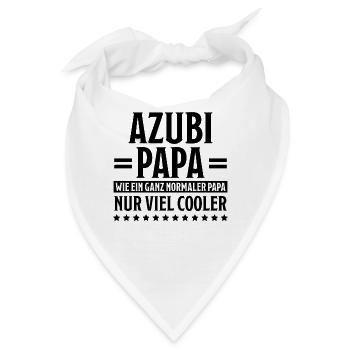 Azubi Spruch Lehrling Auszubildende Azubi Geschenk - Bandana - Weiß - Vorne