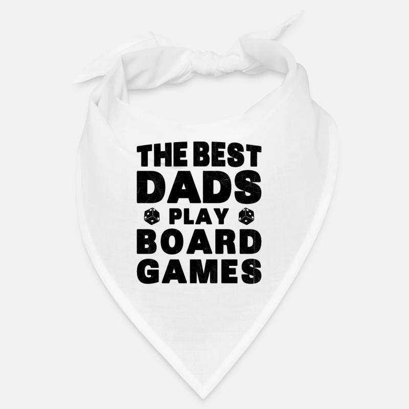 Best Fathers Play Gift Board Games Bandana