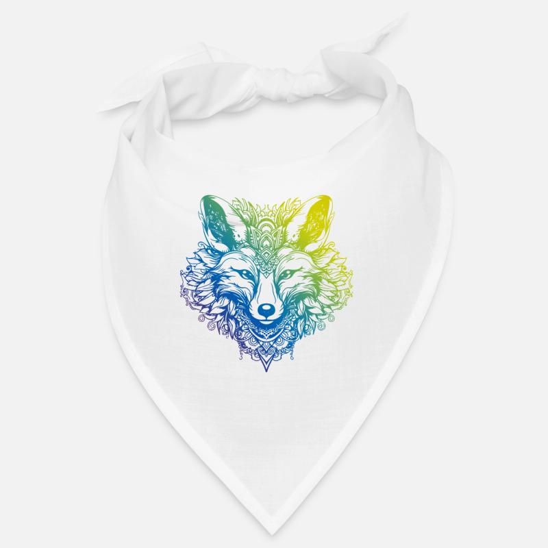 Fox Mandala Boho Bandana
