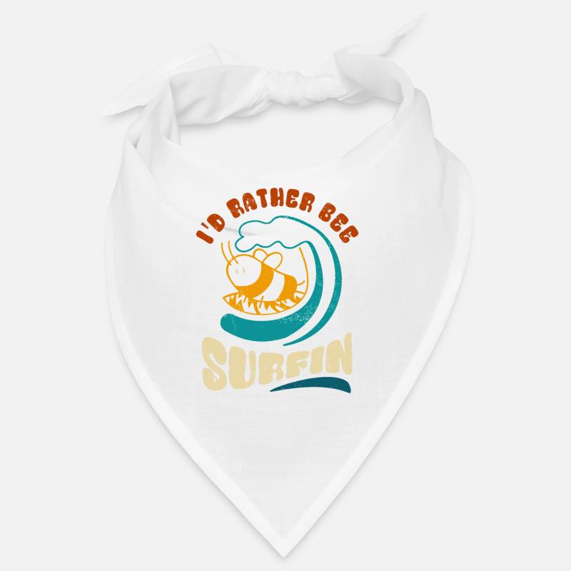 I'd rather bee surfin - Sticker Bandana