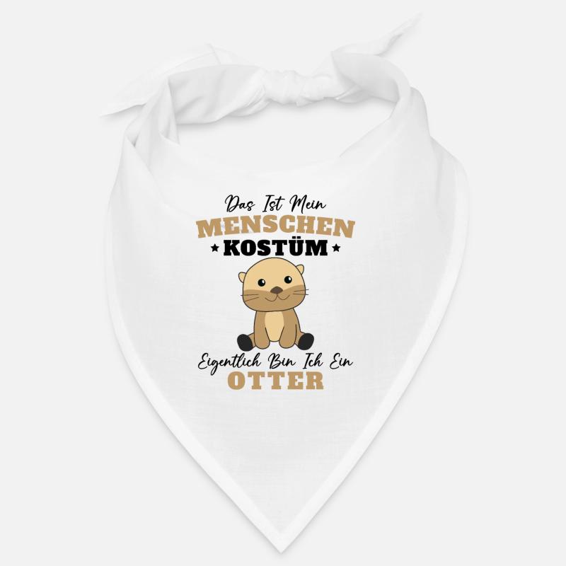 Menschen Kostüm Ich bin ein Otter Bandana