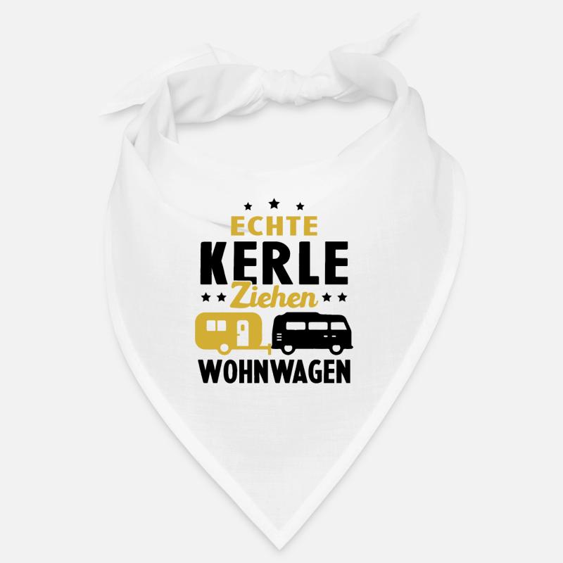 echte kerle ziehen wohnwagen Bandana
