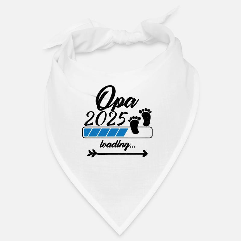 Opa 2025 Loading - Bandana - Weiß