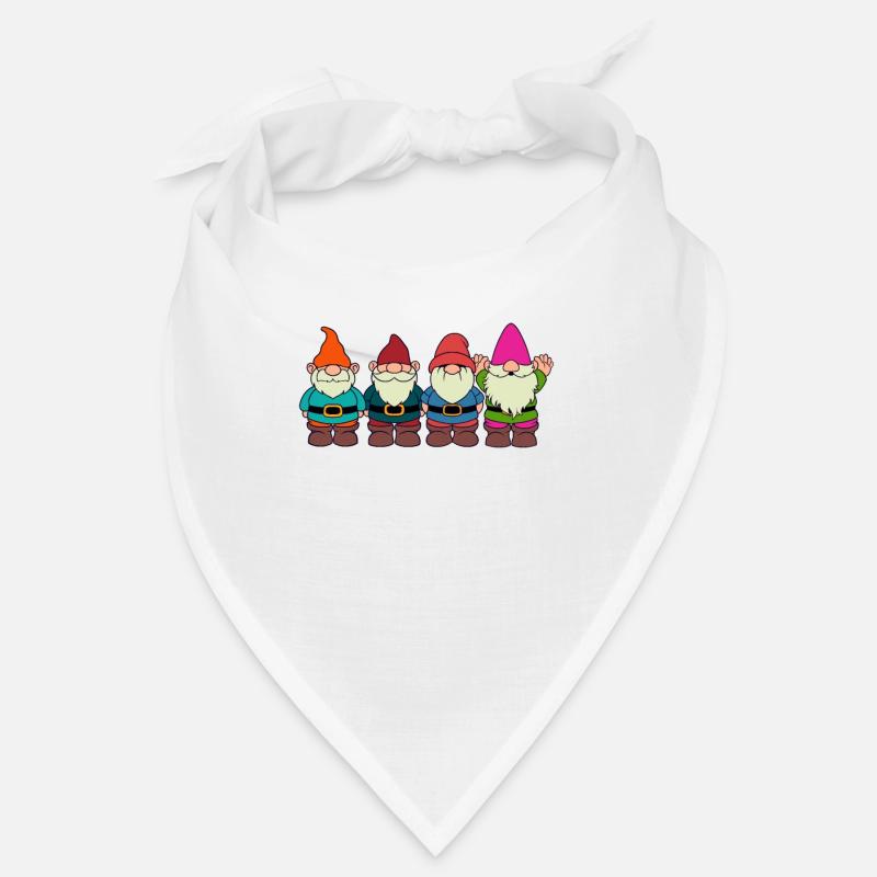 4 Gartenzwerge Bandana