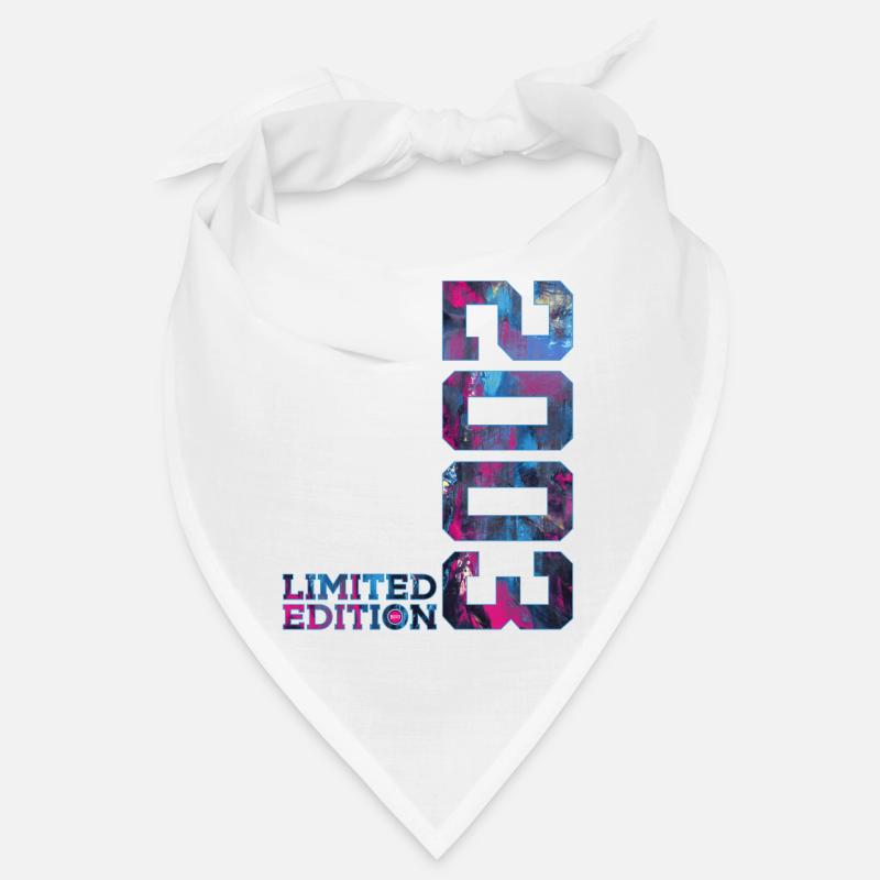 23E ANNIVERSAIRE 23 ANS ÉDITION LIMITÉE 2003 - Bandana - blanc