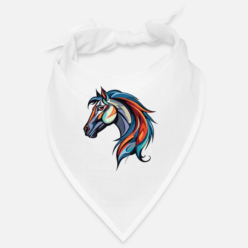 Portrait de cheval Bandana