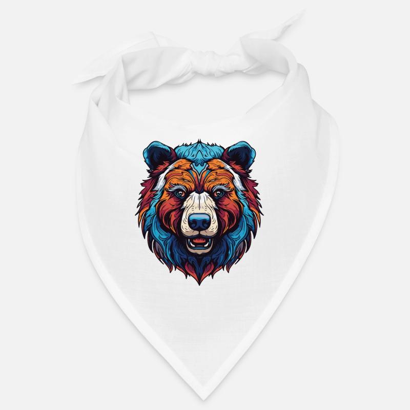 Bear Portrait Bandana
