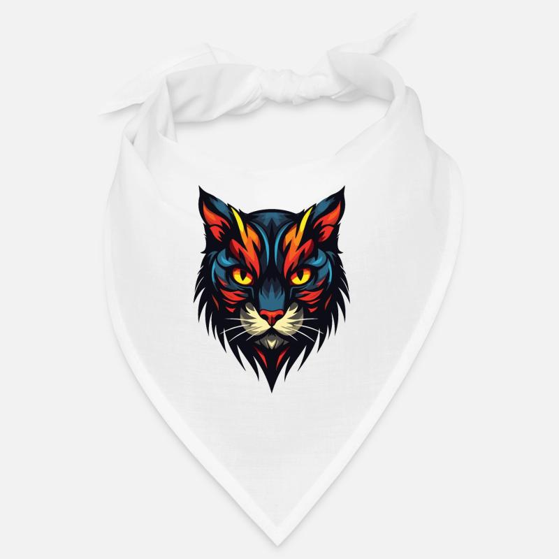 Portrait de chat Bandana