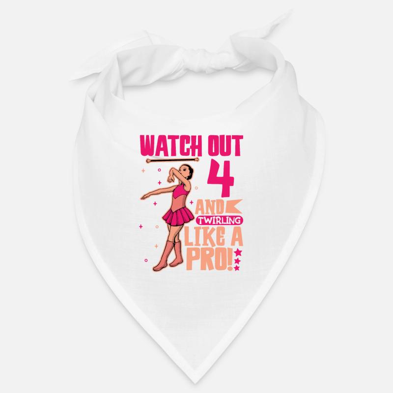 Ich bin 4 - Mädchen Twirling Bandana