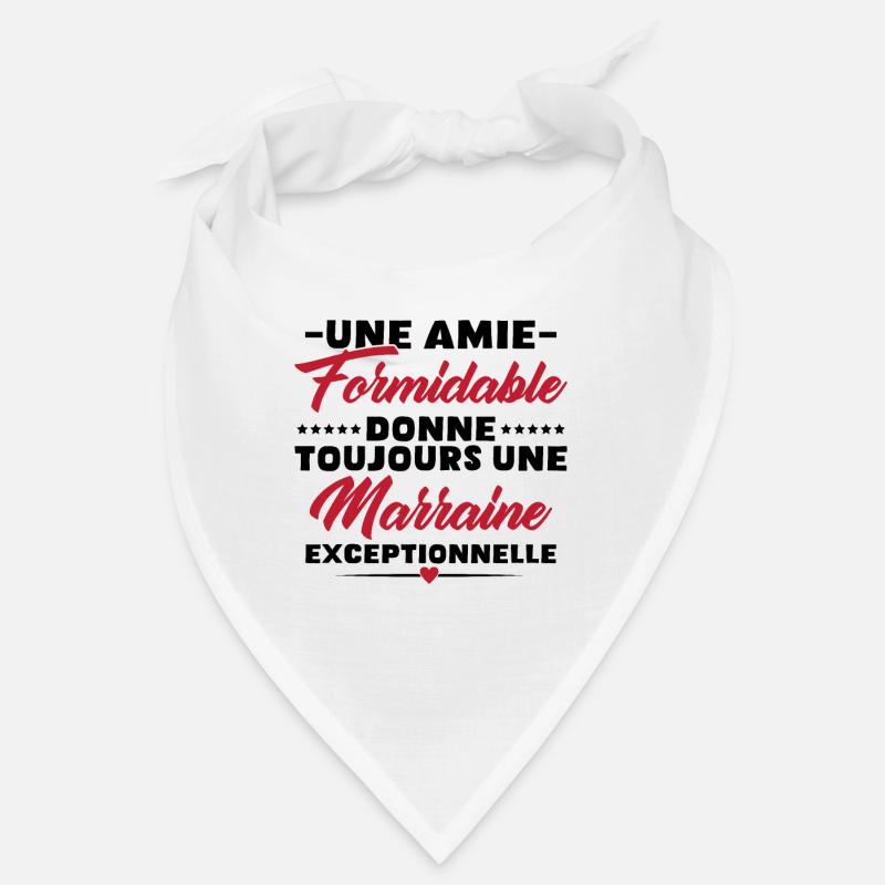 Amie formidable donne une marraine exceptionnelle Bandana