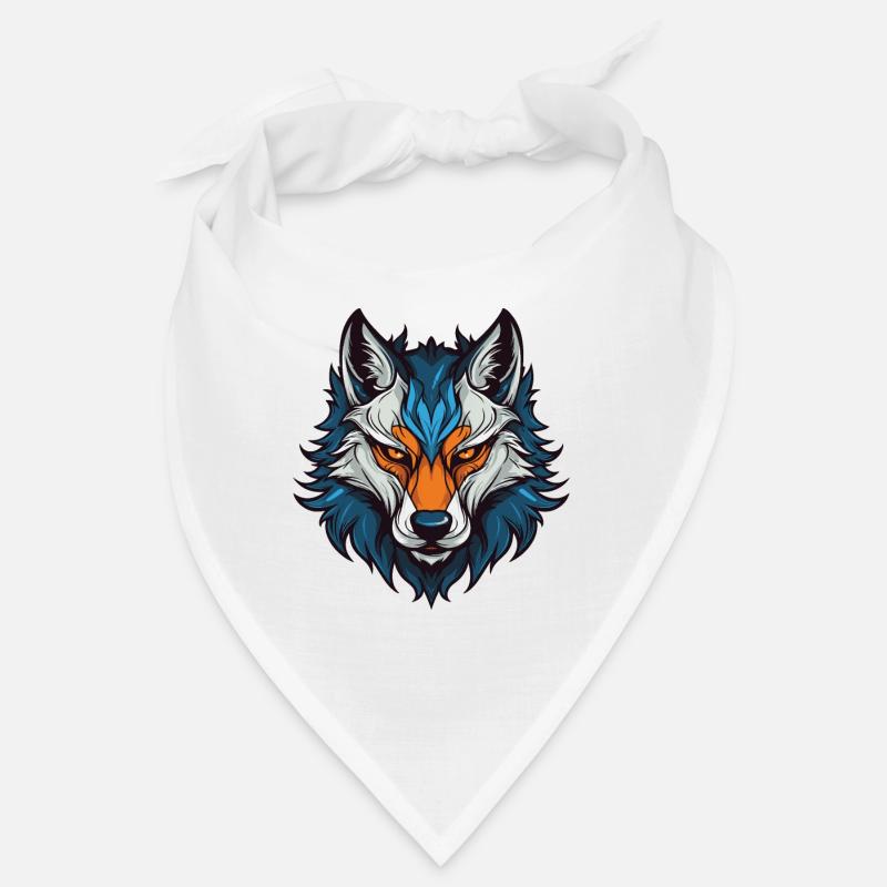Wolf Head Bandana