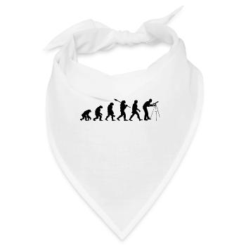 Astronomie Evolution Weltraumsterne Universum Mond - Bandana - Weiß - Vorne