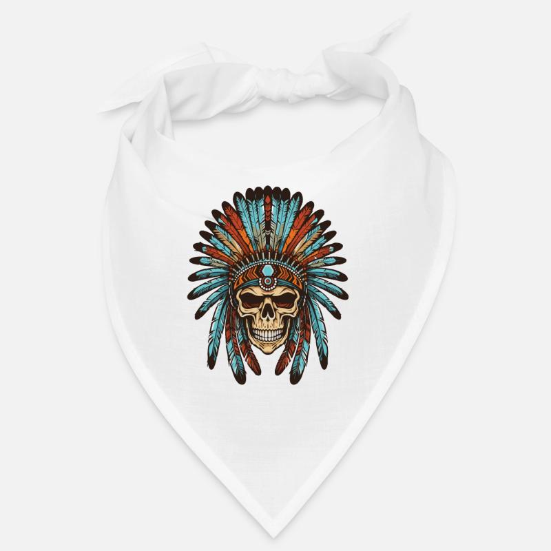 Apache Indianer Totenkopf Bandana