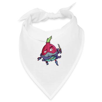 Rollenspiel-Charakter - Dieb - Schurke - Zwiebel - Bandana - Weiß - Vorne