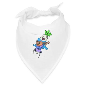 Rollenspiel-Charakter - Barde - Rettich - Bandana - Weiß - Vorne
