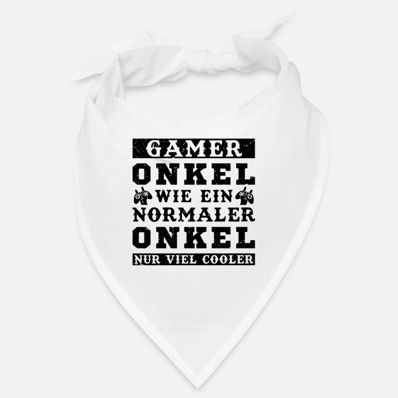 Der Coole Gaming Onkel Gamer Zocker Geschenk Bandana