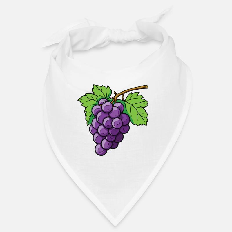 Weintrauben Symbol Bandana