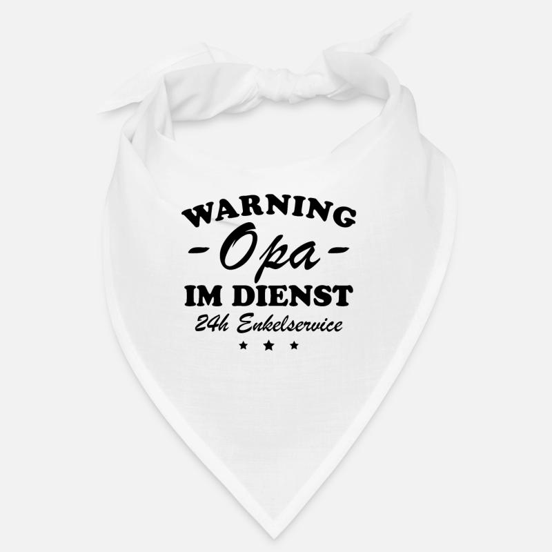 Opa im Dienst Geschenkidee Bandana