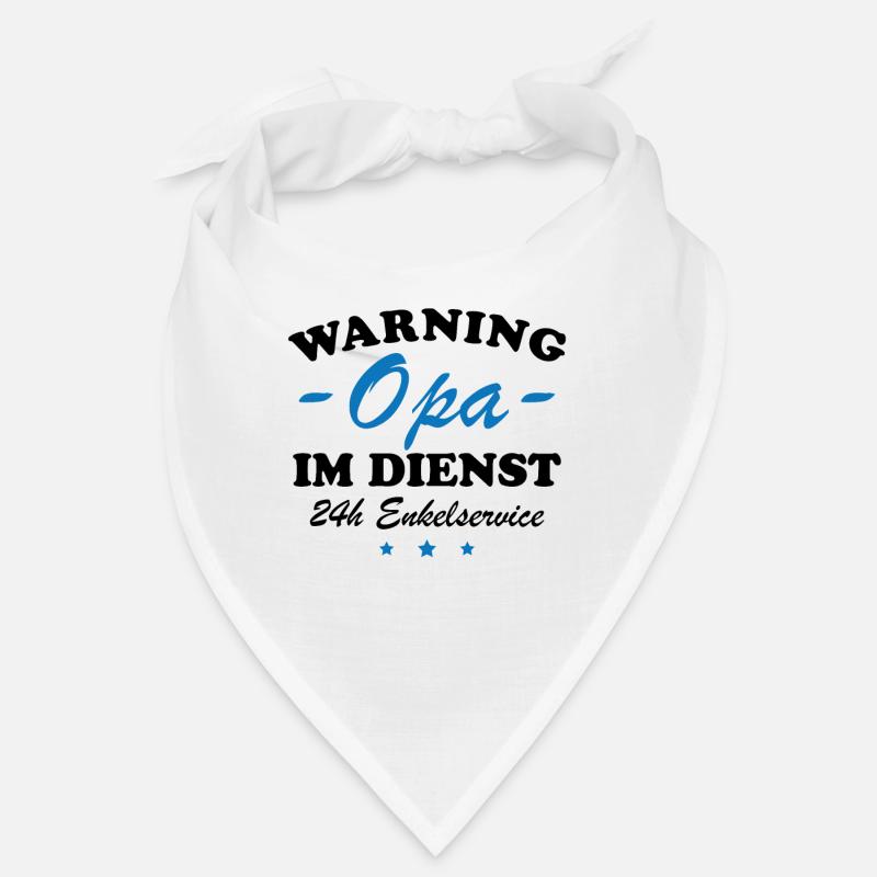 Opa im Dienst Geschenkidee Bandana