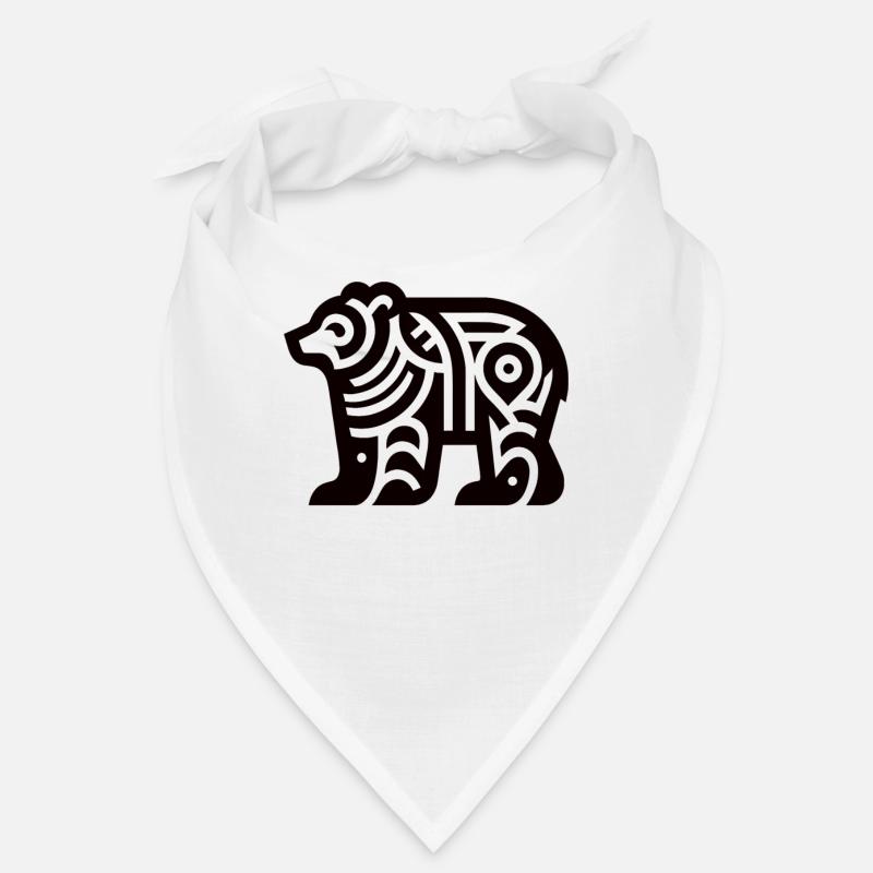 Bear Native American Zodiac Bandana