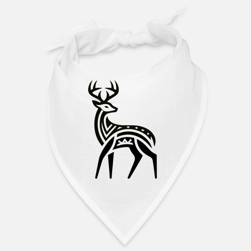 Deer Native American Zodiac Bandana