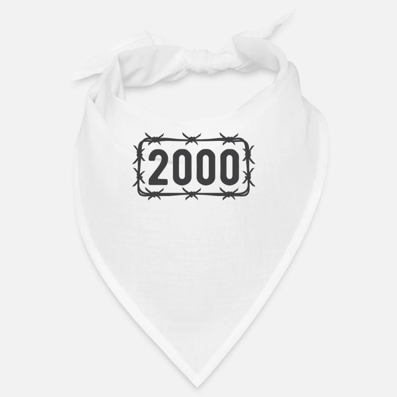 Birthday Vintage 2000 Barbed Wire Bandana