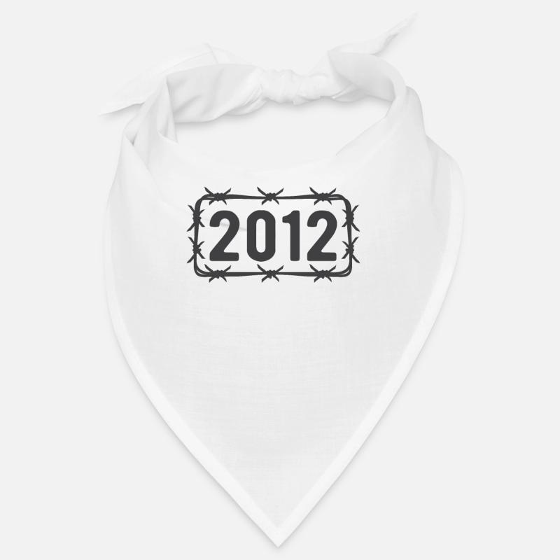 Geburtstag Jahrgang 2012 Stacheldraht Bandana