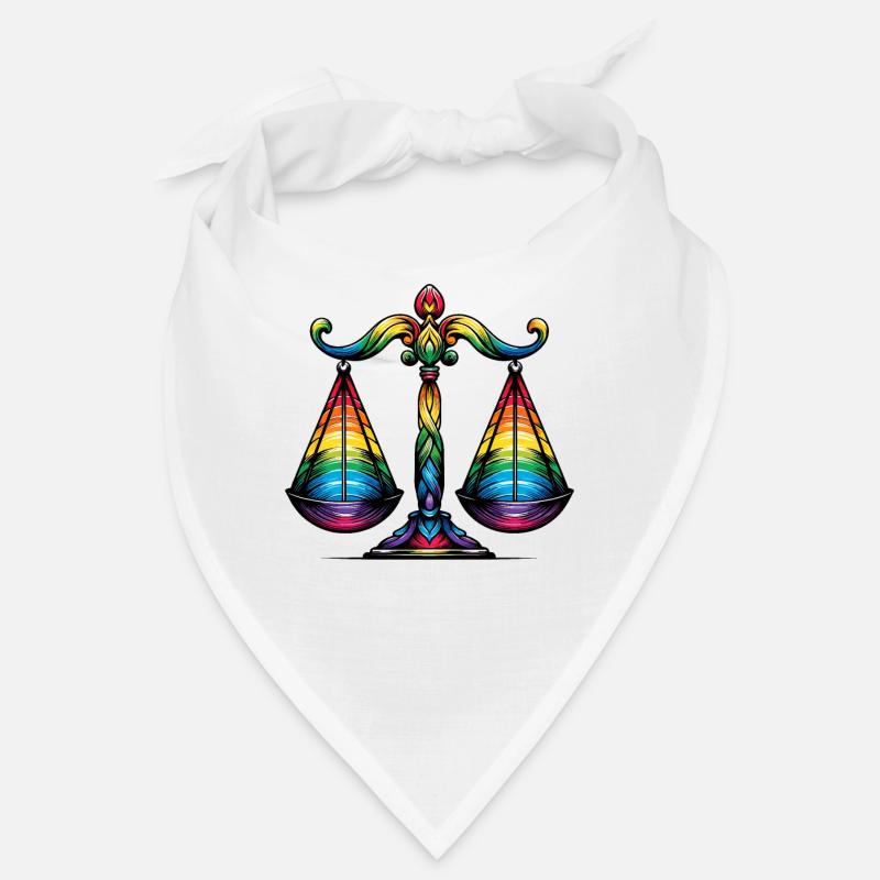 Conception d’astrologie de signe astrologique du zodiaque Balance Bandana