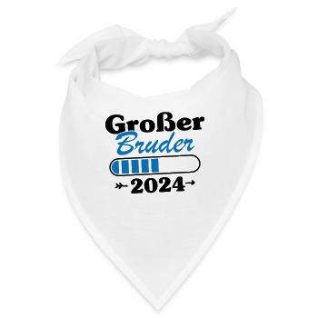 Großer Bruder Loading 2024 - Bandana - Weiß - Vorne