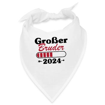 Großer Bruder Loading 2024 - Bandana - Weiß - Vorne