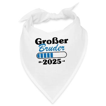 Großer Bruder Loading 2025 - Bandana - Weiß - Vorne
