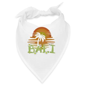 Bali - Indonesien - Bandana - Weiß - Vorne