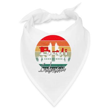 Bali - Indonesien - Bandana - Weiß - Vorne