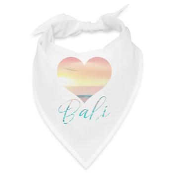 Bali - Indonesien - Bandana - Weiß - Vorne