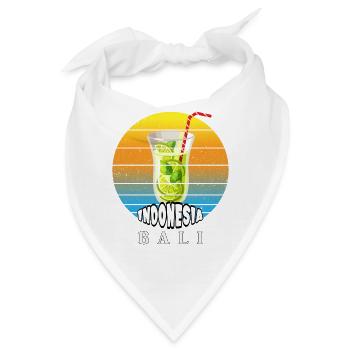 Bali - Indonesien - Bandana - Weiß - Vorne